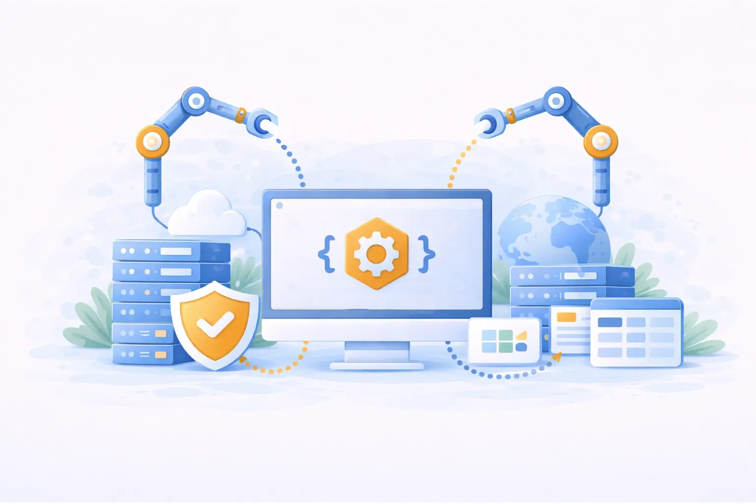Automating domain management via API