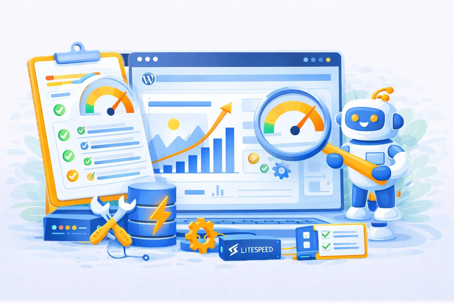 Free website optimisation service for WordPress